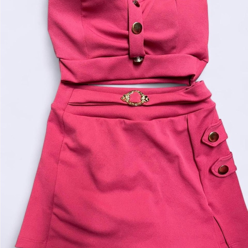 Chic Pink Women's Mini set